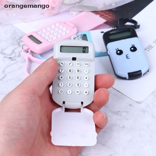 orangemango calculadora portátil tamaño de bolsillo creativo llavero calculadora suministros de oficina cl