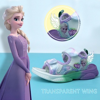 Sandalias niñas verano 2021 nueva princesa Elsa zapatos niñas sandalia