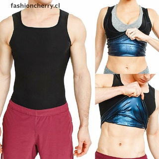 【cherry】 Mens Womens Top Sportwear Body Fat Burner Vest Sauna Sweat Shaper Weight Loss 【CL】