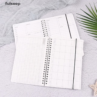 [Fulseep] 2021 Cuaderno Agenda Diario Semanal Plan Mensual Espiral Organizador Planificador ZXC (4)