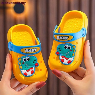 [Super Soft bottom] verano nuevos niños zapatillas, interior antideslizante bebé Baotou agujero zapatos, sandalias y zapatillas de niños