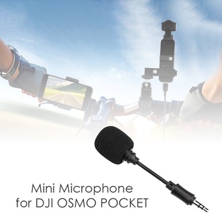 Nocbh77 Mini Micrófono Portátil De 3.5 Mm De Alta Calidad PTZ Para Acción OSMO POCKET /