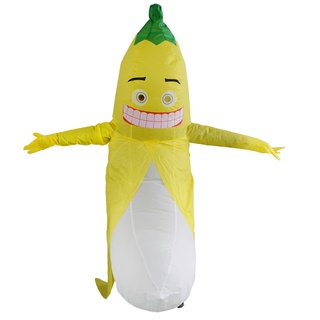 Disfraz inflable de halloween Banana Cosplay fiesta traje de navidad cumpleaños pascua carnaval vacaciones