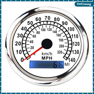Marine Digital Speedometer For Boats 140MPH Stainless Steel Meter