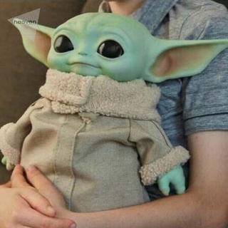 30CM Home & Living Baby Yoda peluche maestro la fuerza Mandalorian peluche muñeca regalo niños