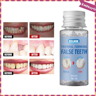 1 botella reemplazar perlas térmicas dientes carillas dentadura temporal reparación de dientes
