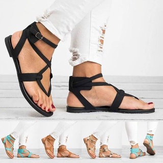 heworldwel verano moda señora playa casual vendaje slingback chanclas sandalias zapatos planos