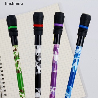 [linshnmu] 4PC Creative Spinning Pen Rotating Gaming Gel Pens for Student Gift Toy [HOT]