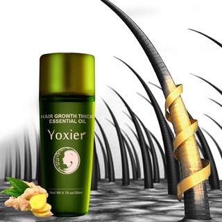 [nuevas llegadas] aceite esencial de crecimiento del cabello herbal 20 ml masaje cuidado del cabello suero reparación del cuero cabelludo