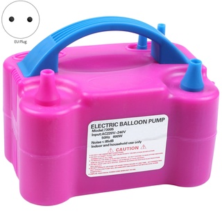 bomba de globo de aire eléctrico portátil inflador de globos eléctricos soplador para decoración de fiesta (enchufe de la ue) (2)