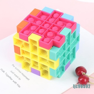 [Ljc96592] pop it Push burbuja sensorial juguete autismo aliviador antiestrés juguetes PopsIt Reliver estrés