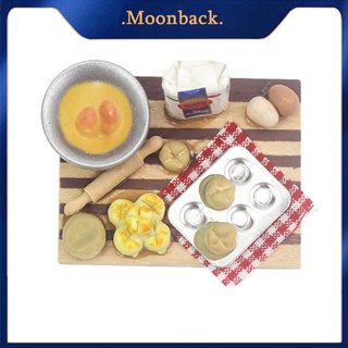 Moon simulación De escena De cocina Mini pan asado Modelo De juguete Diy accesorios regalo