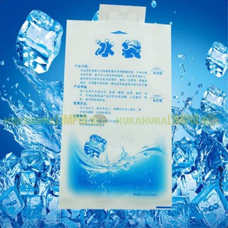Ice Jelly Gel Cooler Bag Cooler Bag Lunch Cooler Bag Durable 400mL