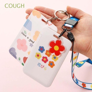 COUGH Cute Card Holder Lovely Work Card Bag Badge Holder ID Card Cover Lanyard Fashion Office School Bank Credit Card Name Tags Bus Card Case