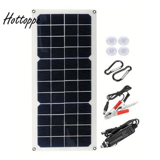 12v 30w panel solar coche van barco caravana portátil cargador de batería