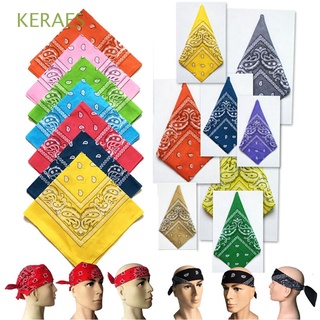 KERAES New Handkerchief High Neck Head Wrap Cute Scarf Quality Fashion Wristband Hot Bandana/Multicolor
