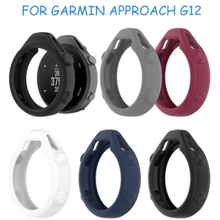 funda de protección para garmin approach g12 smart watch protector marco de cristal suave silicona caso cubierta para enfoque g12 accesorios