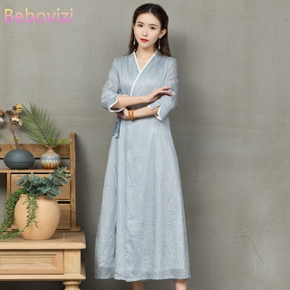2021 nueva moda gris azul chino tradicional hanfu vestido para mujeres cosplay antiguo chino disfraz canción dinastía ropa