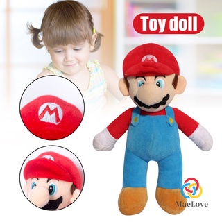 Muñecas de dibujos animados de Mario Brothers de alta calidad Mario Bros Anime peluche muñecas de peluche suave Rag muñeca regalo para niños y adultos