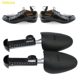 [willbehot] venta caliente 1 par de mujeres hombres plástico zapato camilla de 2 vías zapatos camilla árbol shaper [caliente]