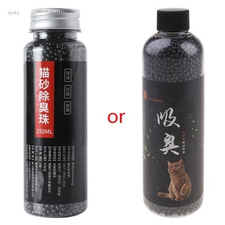 lucky Pet Cat Litter Deodorant Beads Activated Carbon Absorbs Tight Odor Air Fresh Odor Stain Removers