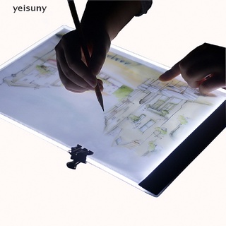 [yei] a4 led tableta de dibujo delgada plantilla de arte tablero de dibujo caja de luz de trazado mesa almohadilla 586cl (1)