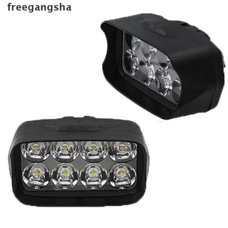 [freegangsha] 1 pieza de luz led super brillante para coche de motocicleta 8 focos delanteros grdr (1)