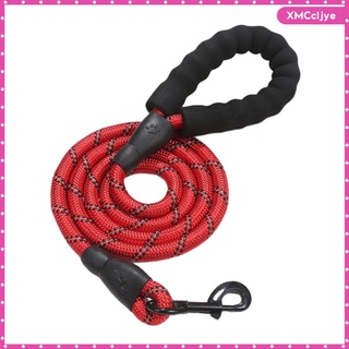 Durable Dog Leash Cat Puppy Running Reflective Nylon Lead for Large Dogs