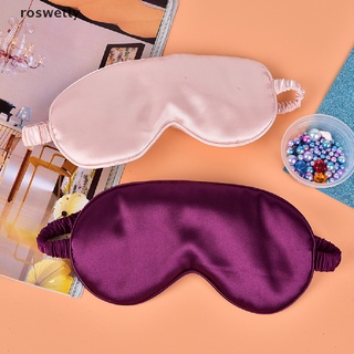 roswetty - máscara de ojos para dormir, diseño de seda falsa (2)