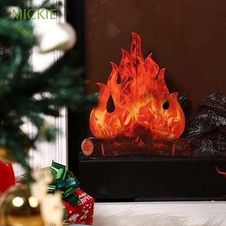 mickie 3d paperboard campfire festival de cartón llama halloween decoración fiesta decoración navidad falso camping fuego seguro antorcha artificial hoguera