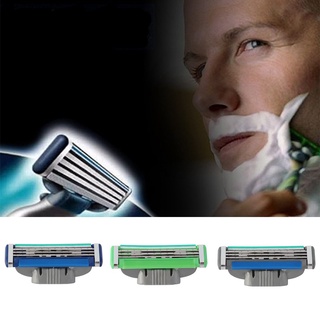 1Pc nueva hoja de afeitar para hombres cara afeitadora de afeitar estándar de 3 capas (6)