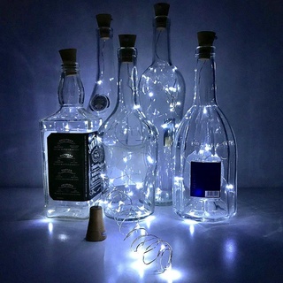 Luces Led solares/botella De vino/luces Led/corcho/alambre De Cobre/alambre De hadas/fiesta De navidad/decoración De boda (4)