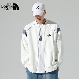 the north face 100% original casual chaqueta de los hombres suelta chaqueta de béisbol corta