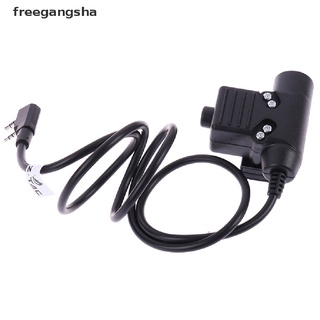 [RGH] Z-TAC Tactical Headphone U94 Headset PTT Military Radio for Kenwood 2 Pin Black DFG (1)