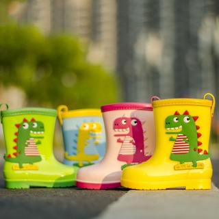 Los niños botas de lluvia bebé botas de lluvia de las niñas zapatos de agua de dibujos animados antideslizante niño botas de agua (3)