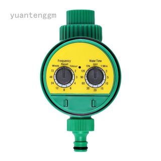 Yuantenggm Yayuanxin temporizador de riego automático de jardín electrónico para el hogar, válvula de bola de jardín, controlador de riego, temporizador de agua para sistema de riego de jardín