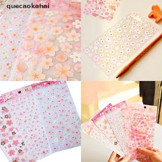 Quecaokahai Cherry Blossom Stickers Sakura Flower Floral Craft Scrapbook Card DIY CL