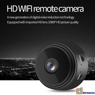 Dermacos A9 Mini cámara inalámbrica WiFi IP Monitor de red de seguridad Cam HD 1080P seguridad hogar P2P cámara WiFi dermacos