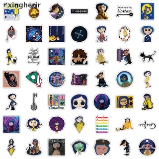XJCL 100pcs Coraline & the Secret Door Stickers for Laptop Luggage Decal Toy Stickers Fad