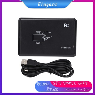 Eleganthome para lector RFID 125Khz/134.2Khz USB Animal Tag tarjeta de identificación para Control de acceso W82