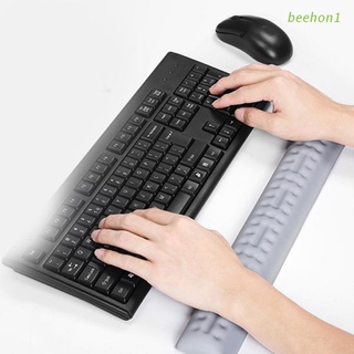 Beehon1 Keyboard&Mouse Wrist Rest Pad Memory Foam Ergonomic Hand Palm Support for Office
