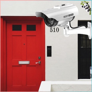 *+*mejor*+*YZ-3302 con energía Solar maniquí CCTV vigilancia de seguridad impermeable falsa cámara intermitente luz LED roja Video antirrobo cámara