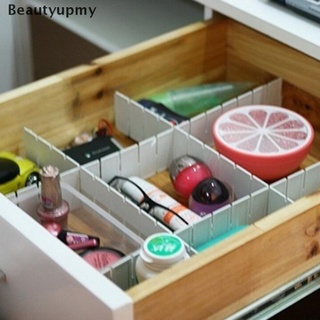 [beautyupmy] 6 unids/set diy caja de almacenamiento divisor ahorro de espacio cajón tablilla divisor organizador caliente