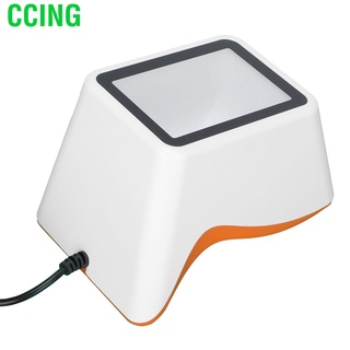 Ccing escritorio escáner de código de barras de respuesta rápida ventana grande estable eficiente ahorro de energía código QR para tienda mercado