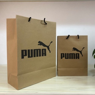 Original PUMA bolsa de papel de calidad Premium PUMA zapatos bolsa de papel