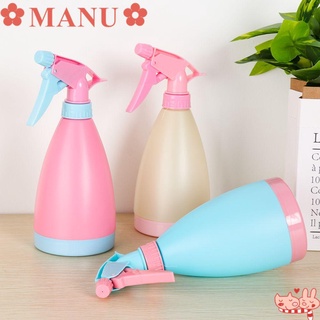 MANU 500mL Empty Water Cans Home Garden Water Sprayer Plants Spray Bottle Candy Color Hairdressing Tools Plastic Garden Irrigation Plant Watering/Multicolor