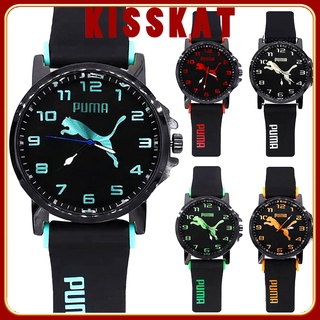 Kiss-Gfx Puma Sports - reloj de pulsera de cuarzo analógico con correa de silicona para hombre (1)