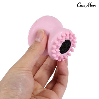 Cute Jellyfish Face Silicone Skin Care Cleaning Brush Facial Washing Massager【Canmove】 (9)