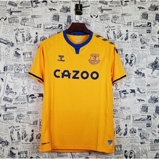 Camiseta de fútbol amarilla Everton Visitante 2020-21