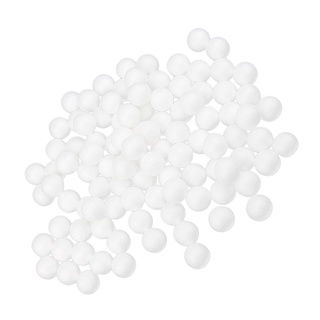 100pc blanco 25 mm modelado artesanía espuma espuma bolas esferas decoración diy